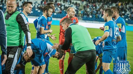 Ieșenii și-au făcut încălzirea pentru meciul cu Astra cu juniorii de la Sporting Vaslui. Andrei Cristea a reușit o dublă. "Așa să fie și la Giurgiu!"