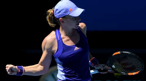 Halep i-a dat „șah-Mattek”. Copleșită de căldură, Simona s-a calificat în optimi la Australian Open cu un tenis inteligent. Urmează Yanina Wickmayer