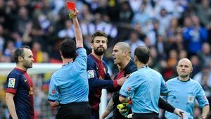 Valdes a fost suspendat 4 meciuri după ce a fost eliminat în meciul cu Real