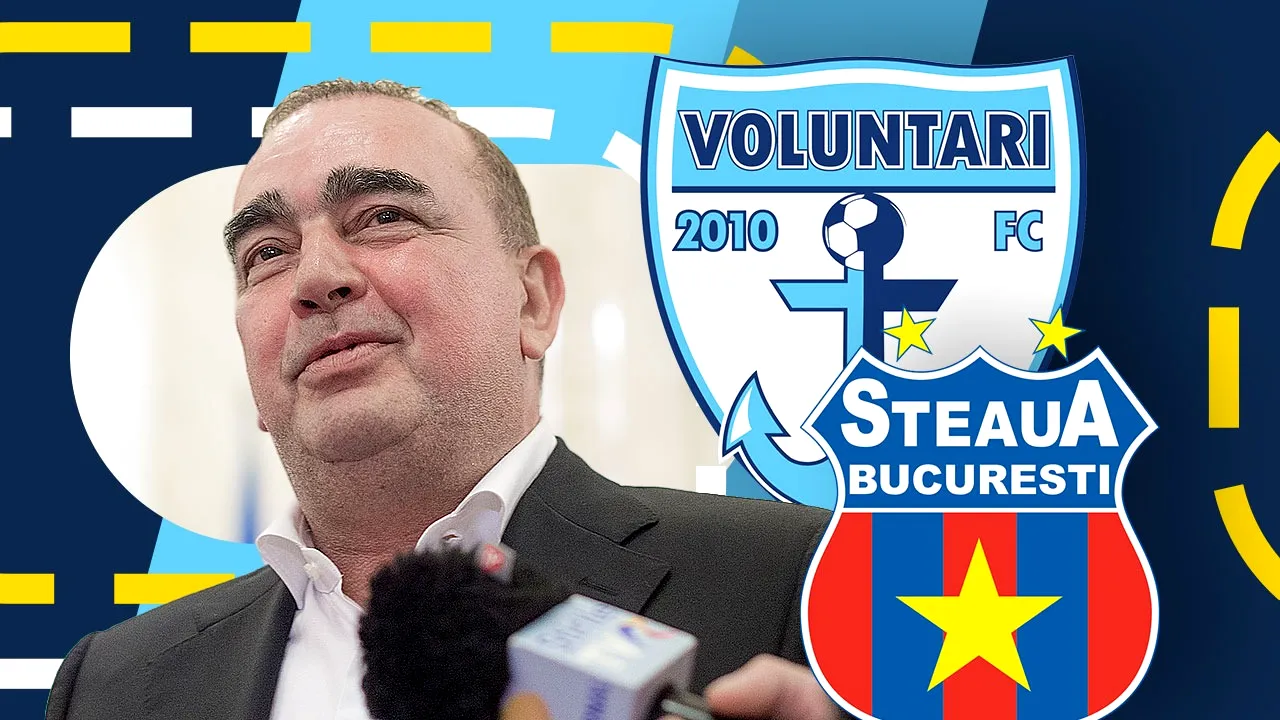 Gigi Nețoiu aruncă bomba despre fuziunea dintre Steaua și FC Voluntari: „N-am cum să spun nu”. EXCLUSIV