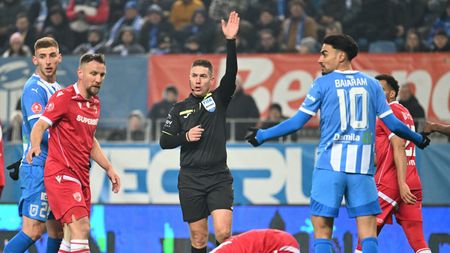 Avem imaginile momentului din Superliga! Căpitanul lui Dinamo, întâlnire surprinzătoare cu legenda Universității Craiova. Cum au reacționat cei doi. EXCLUSIV