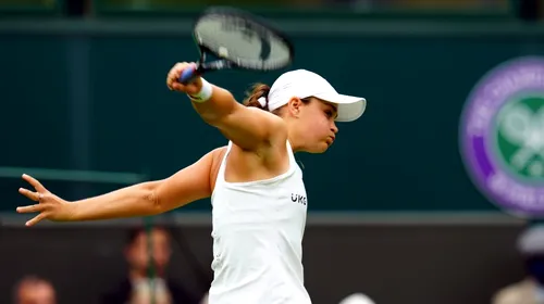 Ashleigh Barty a surprins asistența după prima victorie la Wimbledon 2021: „Sunt tristă că Simona Halep…” VIDEO
