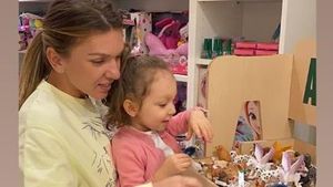 Imagini adorabile cu Simona Halep! Cum se relaxează sportiva noastră