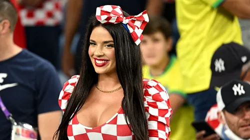 Ivana Knoll a atras toate privirile și la finala Argentina – Franța! Frumoasa din Croația, atac frontal la adresa FIFA | GALERIE FOTO