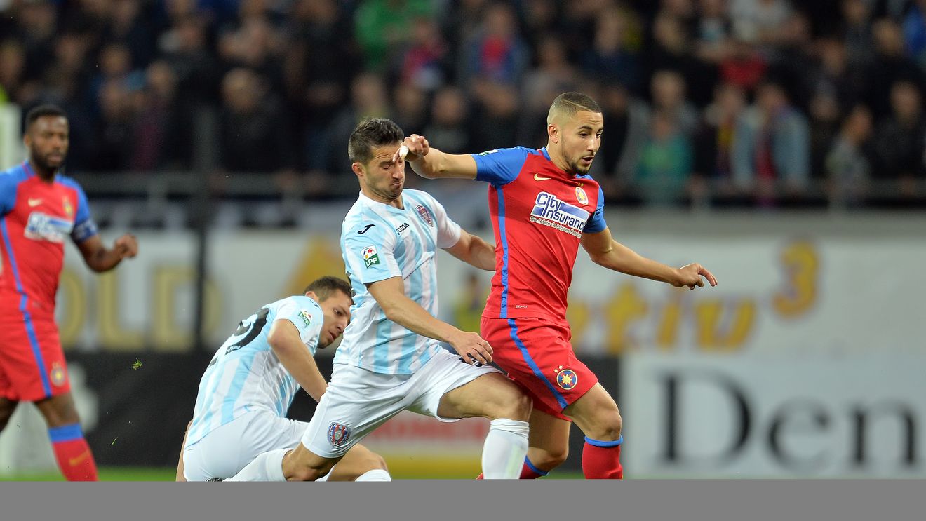 Scandal cu Hamroun la Steaua! Algerianul, exclus din lot pentru meciul cu Sparta Praga. Ce a făcut mijlocașul