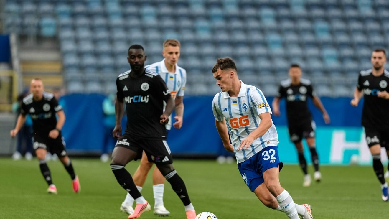 Dinamo Kiev - Universitatea Cluj 0-0 în turul 1 preliminar din Europa League. Remiză albă pentru clujeni