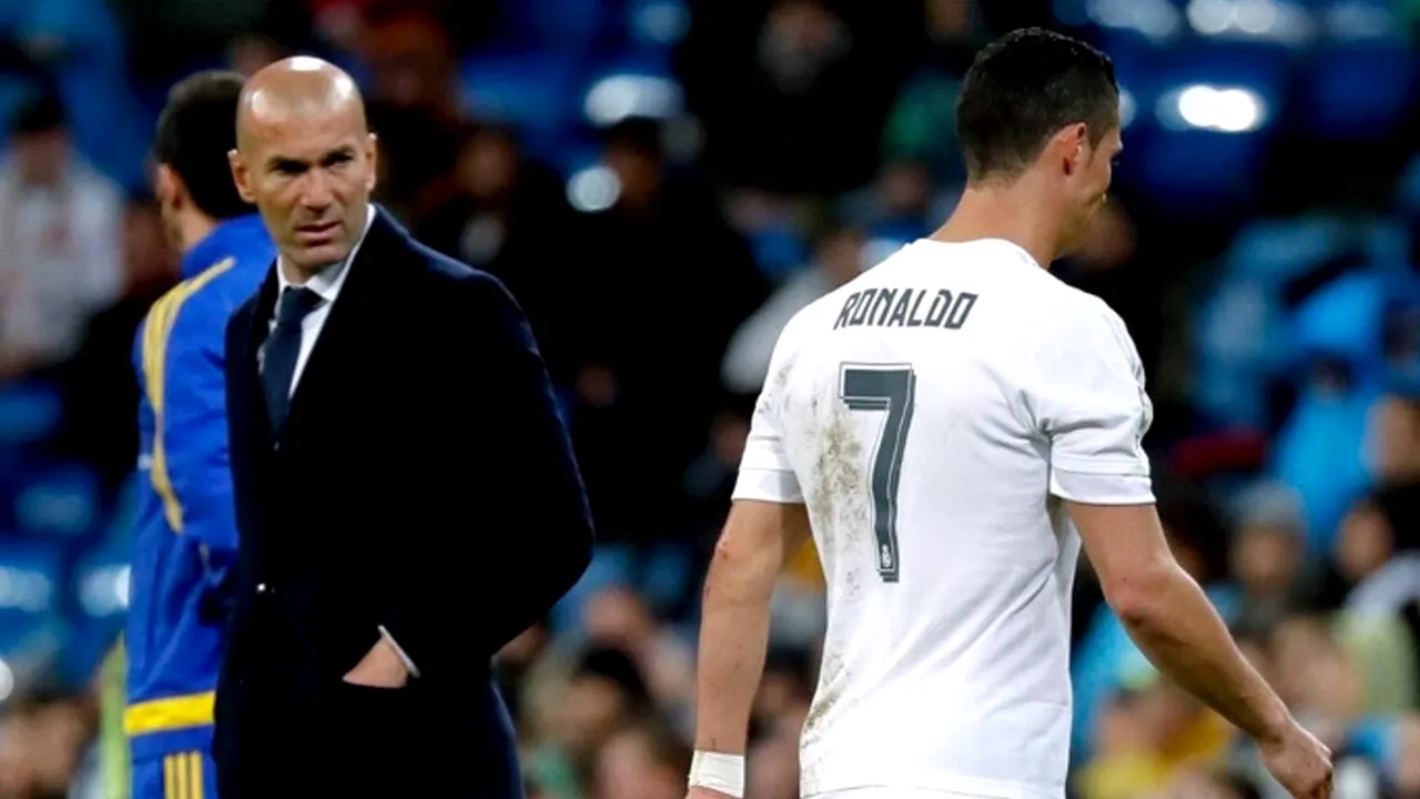 Zidane și-a cerut scuze în fața unui fotbalist de la Real Madrid: 