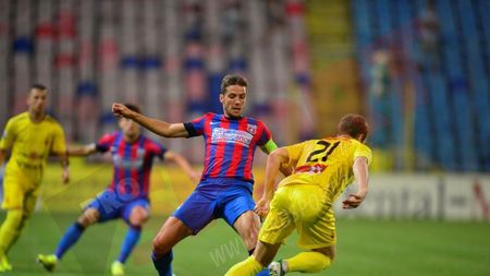 Surprize, surprize înainte de meciul cu Ludogoreț. Steaua - Ceahlăul 0-1. Achim a înscris. Filip și Chipciu au fost eliminați. Pandurii - Viitorul s-a terminat 1-1