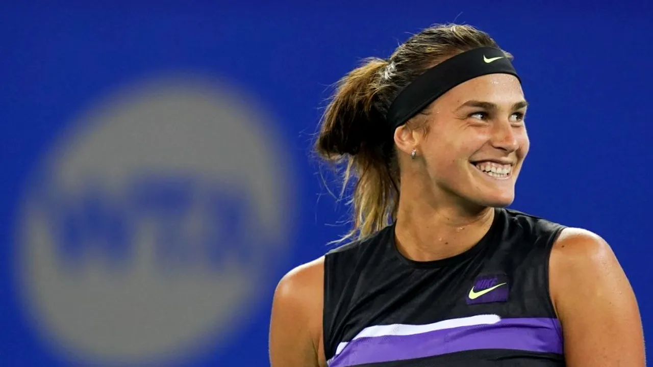 Aryna Sabalenka a câștigat pentru a doua oară consecutiv turneul de la Wuhan și a stabilit un record