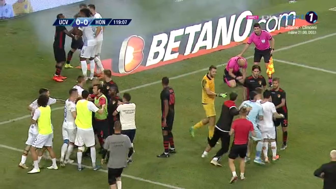 Atenție, Craiova! Honved Budapesta merge la UEFA după incidentele de pe "Ion Oblemenco"