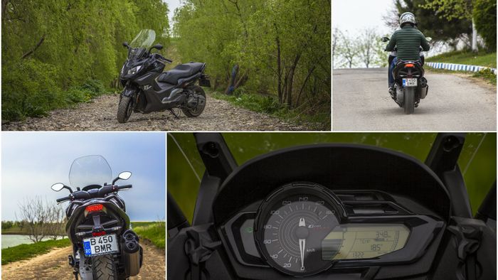 FOTO | BMW C650 Sport, scuterul bun la toate. Mobilitatea urbană care te îndeamnă la touring