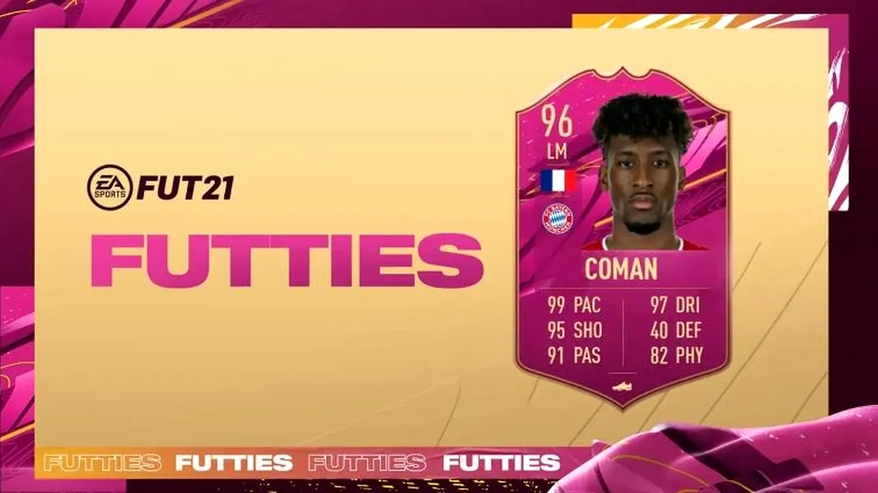 Kingsley Coman deține un card foarte rapid și tehnic în FIFA 22! Ce atribute are și cum îl poți obține