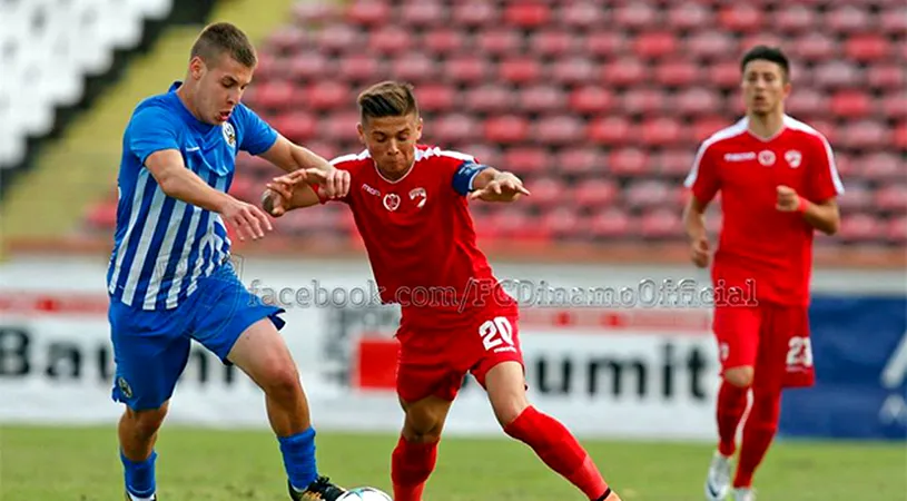 Dinamo a pierdut meciul tur la debutul în Youth League, 0-2 cu Lokomotiva Zagreb.** Calificarea se decide în retur, în Croația