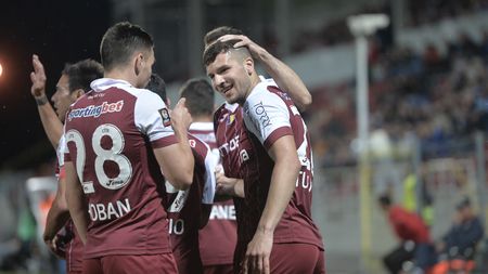 Un tren prin halta Giurgiu. CFR a câștigat lejer partida cu Astra și poate deveni mâine campioană, dacă FCSB pierde la Craiova. Cronica meciului de la Giurgiu