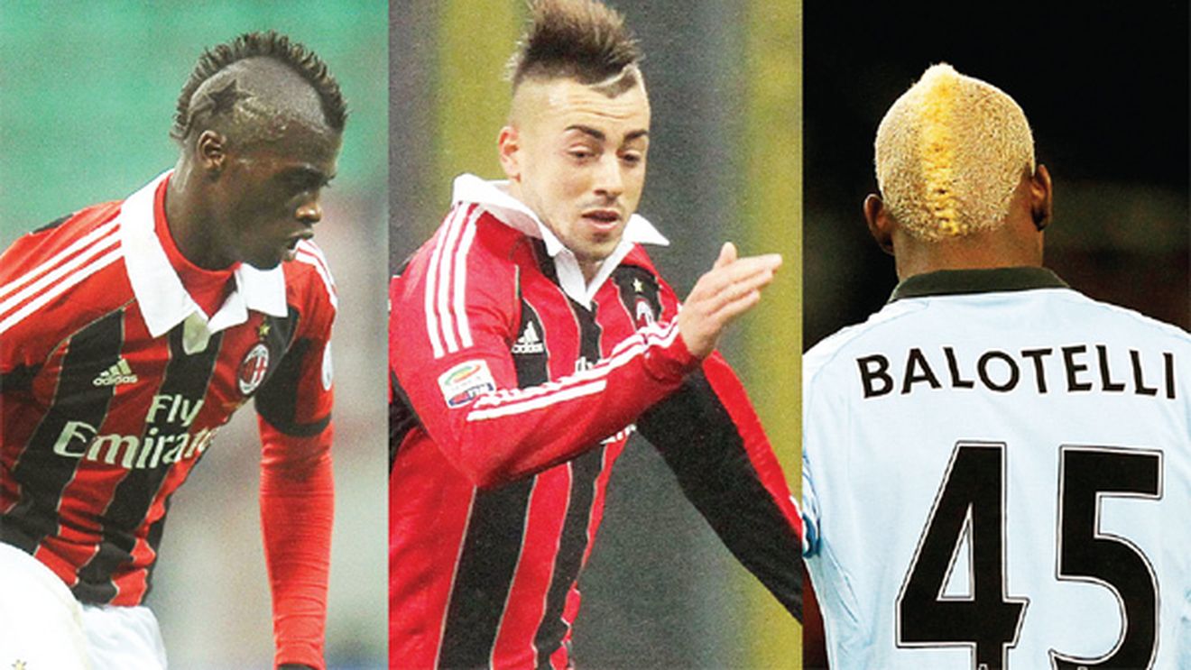 Atac cu țepi!** Tridentul ofensiv al Milanului are o medie de 20 de ani și cele mai "nebune" freze din Serie A