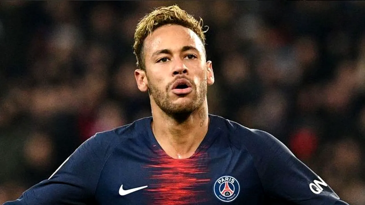 UEFA l-a suspendat pe Neymar după injuriile aduse arbitrilor la finalul meciului cu Manchester United. Câte etape lipsește din Liga Campionilor