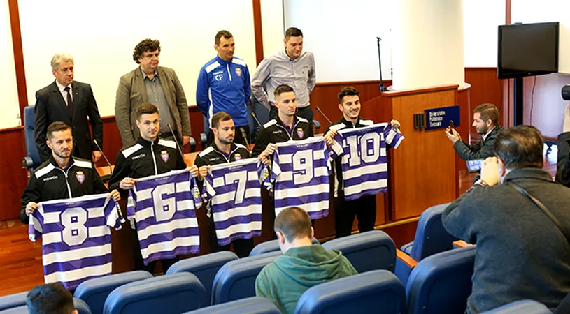 Doar cinci dintre noile transferuri ale celor de la ASU Politehnica vor avea drept de joc pentru meciul cu Luceafărul Oradea.** Cum văd alb-violeții reluarea sezonului
