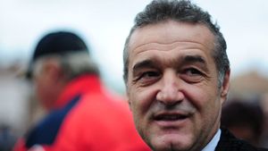 Gigi Becali: "Ne-am chinuit, dar Marius a gândit bine meciul pentru că l-a câștigat până la urmă"
