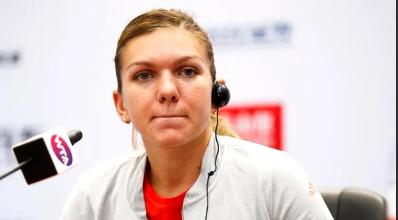 Reprezentanții WTA o ironizează pe Halep, pe unul dintre conturile oficiale de Twitter, după meciul pierdut de la 5-1 în decisiv: 