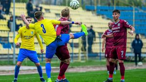 Dunărea și Rapid au remizat într-un amical disputat la Călărași. S-au dat câte două goluri pe repriză