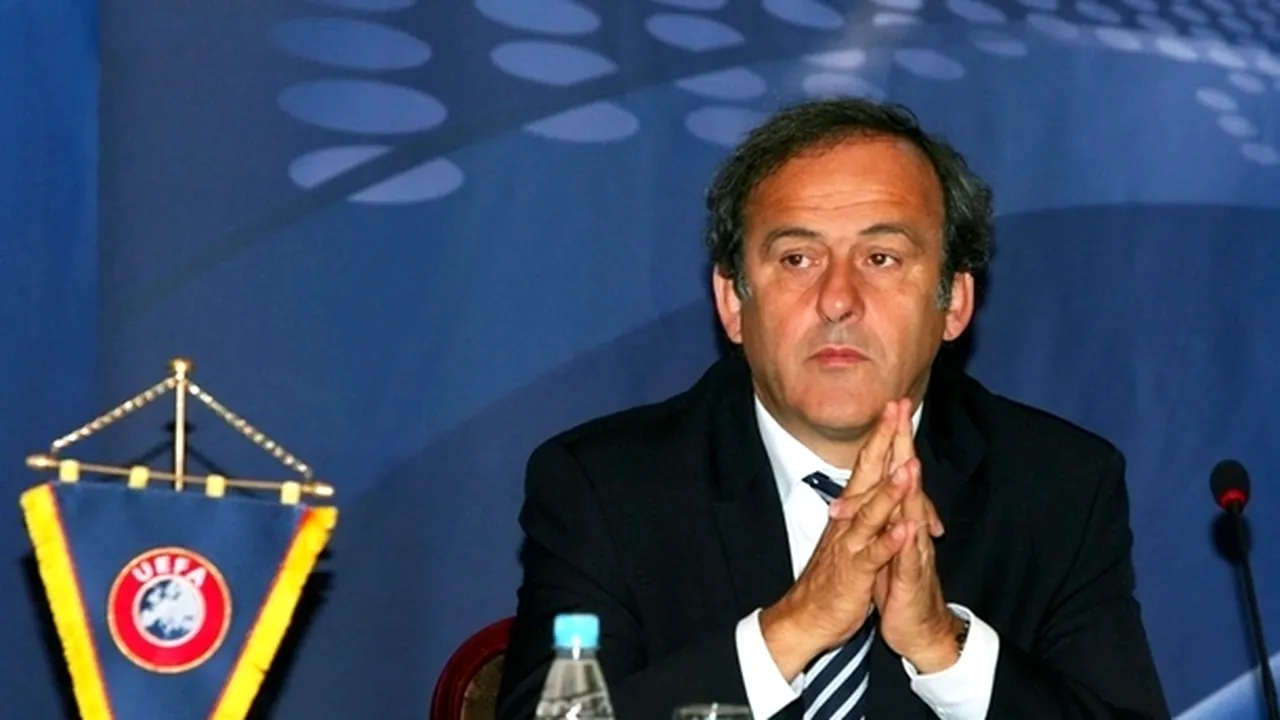Platini sugerează schimbarea modului de atribuire a organizării Cupei Mondiale
