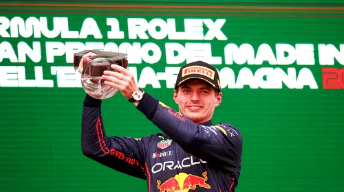 Max Verstappen, victorie uriașă în Marele Premiu de Formula 1 al regiunii Emilia-Romagna. Accident serios pentru Charles Leclerc. Ce a făcut Lewis Hamilton