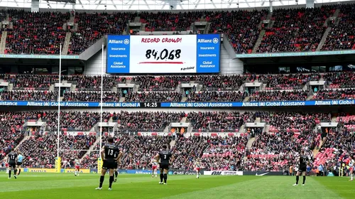 Un român a jucat cu o audiență record pe Wembley, 84.068 de spectatori. „Este o șansă  uriașă să joci în fața atâtor oameni”. Este cea mai numeroasă prezență în tribune la un meci la nivel de echipe de club