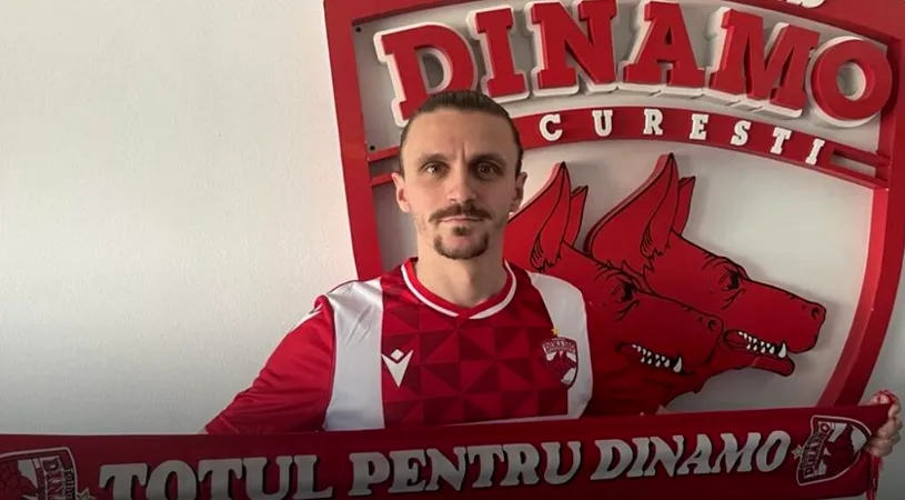Dinamo, la primul transfer după retrogradarea în Liga 2. Bogdan Gavrilă s-a întors în ”Ștefan cel Mare” după șase ani