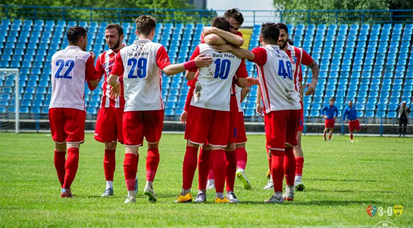 FCM Baia Mare încheie cu Chindia un prim sezon de Liga 2 cu bune și cu mai multe rele.** 