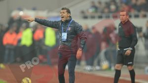 Gâlcă după victoria cu FC Brașov: "S-a văzut că am avut mulți jucători la echipa națională, oboseală mare"