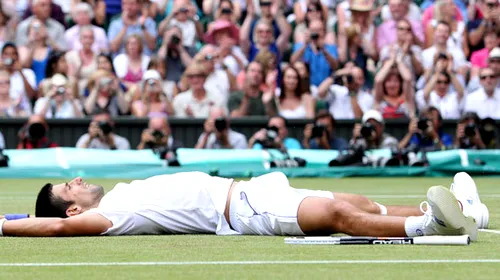 Djokovic a rupt iarba de la Wimbledon!** L-a bătut pe Nadal în 4 seturi și a câștigat turneul londonez pentru prima oară în carieră (6-4, 6-1, 1-6, 6-3)