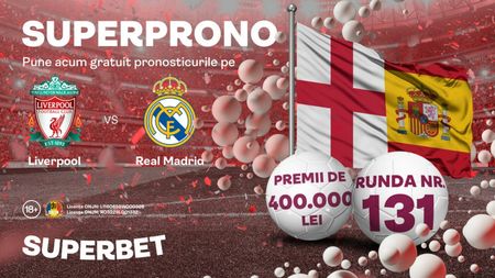 (P) SuperProno, ediție specială la Finala Ligii Campionilor. Află cele două supervești bune!