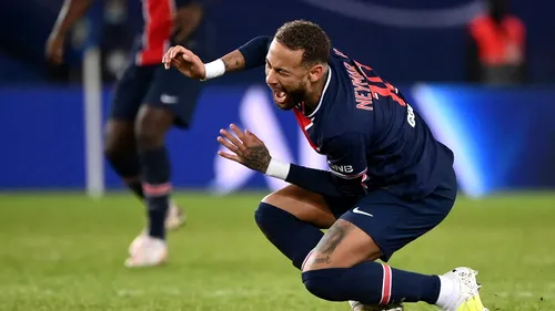 Neymar a ieșit în lacrimi și a urlat de durere, într-un derby de coșmar pentru PSG. Groparul CFR-ului, o nouă eroare incredibilă | FOTO