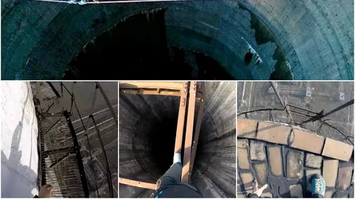VIDEO INCREDIBIL | S-a cățărat pe un turn de 280 de metri: 