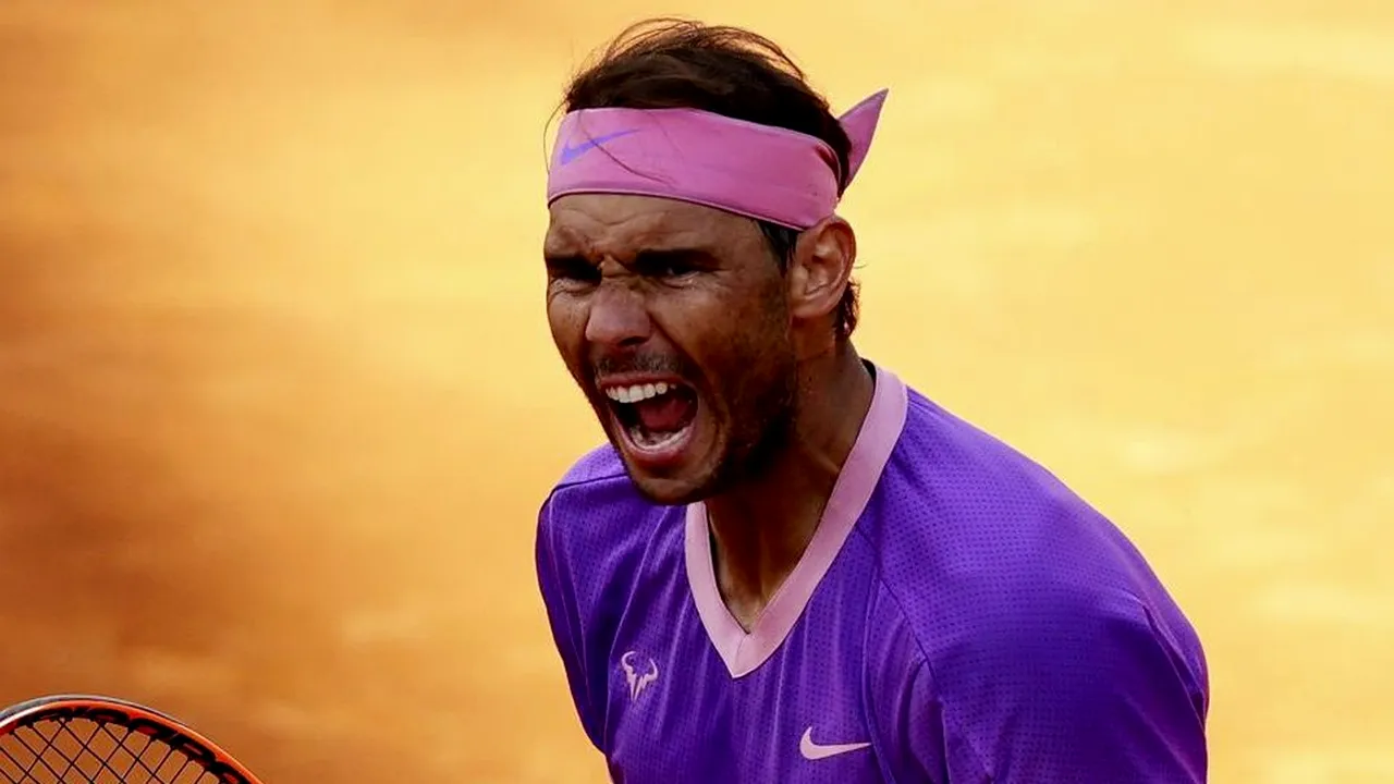 Uriaș! Rafael Nadal l-a învins pe Novak Djokovic și a cucerit Mastersul de la Roma pentru a 10-a oară în carieră | VIDEO
