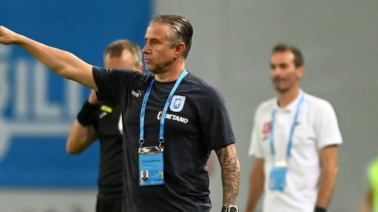 Reghecampf are aceeaşi mare problemă ca în primul mandat la Universitatea Craiova!