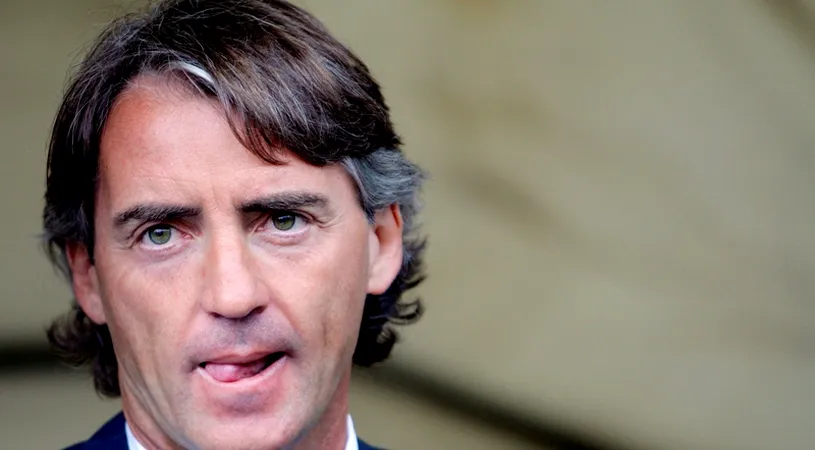 Roberto Mancini, noul antrenor al lui Manchester City