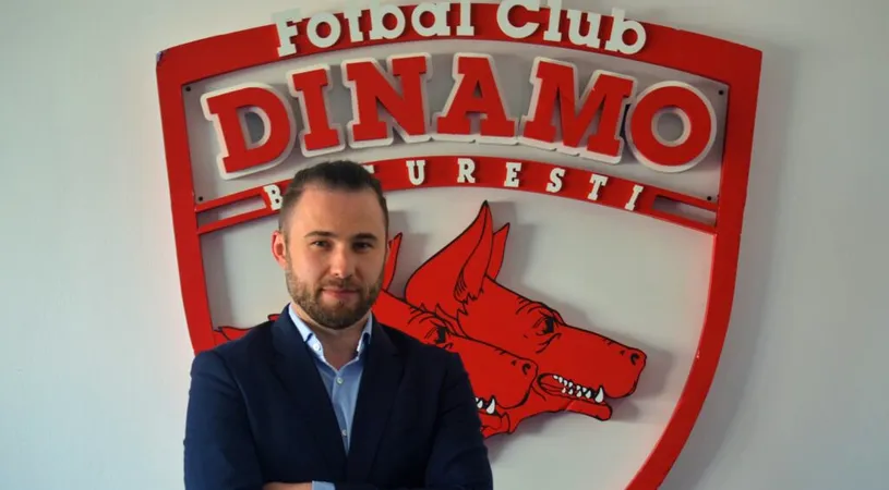 Dinamo are un nou administrator special! Cine este Vlad Iacob și cum vrea să diminueze problemele clubului