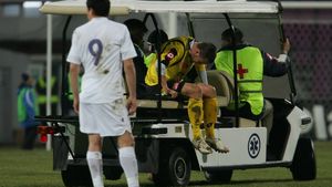 Goga, suspect de fractură!**