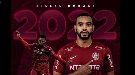 Billel Omrani a semnat prelungirea contractului cu CFR Cluj! Anunțul făcut de campioana României | FOTO