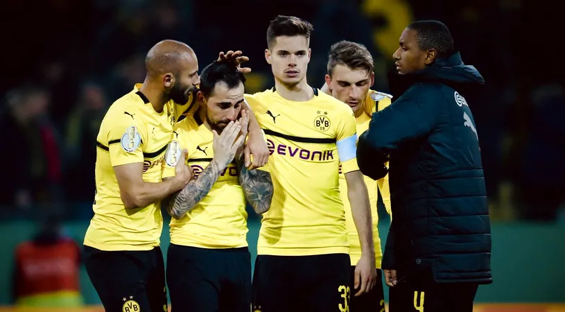 Nicht event. Borussia Dortmund a fost eliminată din Cupa Germaniei după un dramatic 3-3, decis la loviturile de departajare