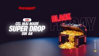 Advertorial. A început Black Friday la Superbet! Surprize peste surprize la cel mai mare Super Drop din an