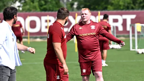 Fotbalistul de la Rapid care l-a impresionat pe Neil Lennon: „L-am poreclit Roy Keane”