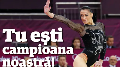 Sala a văzut-o de AUR!** Ponor a fost văzută de spectatori mai bună decât americanca de pe locul 1! Cătălina a intrat în istoria gimnasticii românești