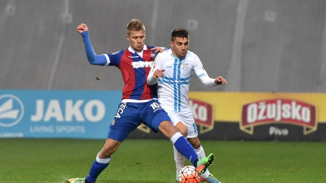 VIDEO | Florentin Matei s-a acomodat la NK Rijeka. Decarul a dat o pasă de gol la primul meci ca titular: 