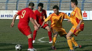 Juniori U17: România-Israel 1-0, într-un meci amical