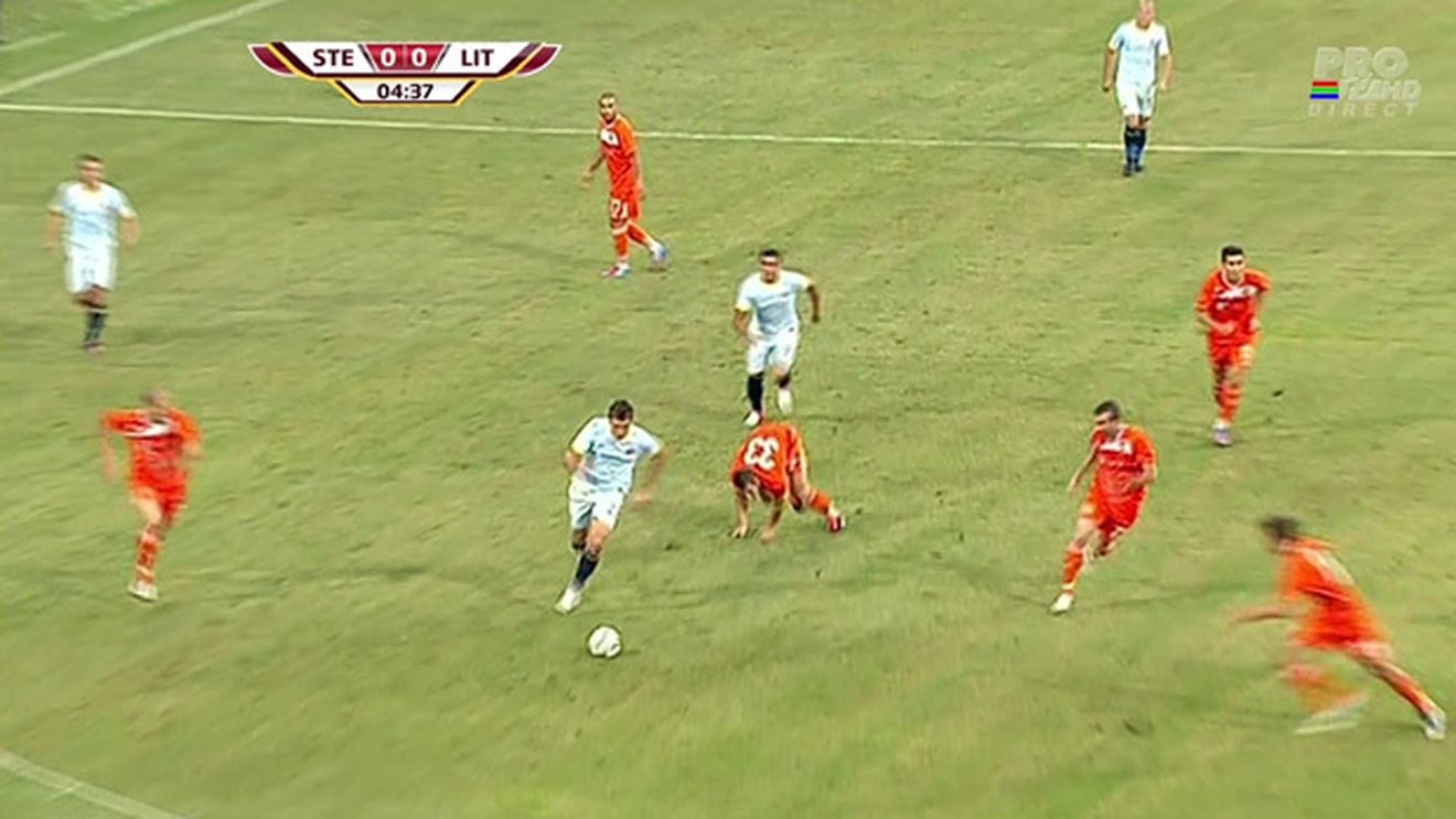 FOTO** Steaua nu și-a prezentat doar lotul în meciul cu Litex! Ce surpriză le-a pregătit suporterilor