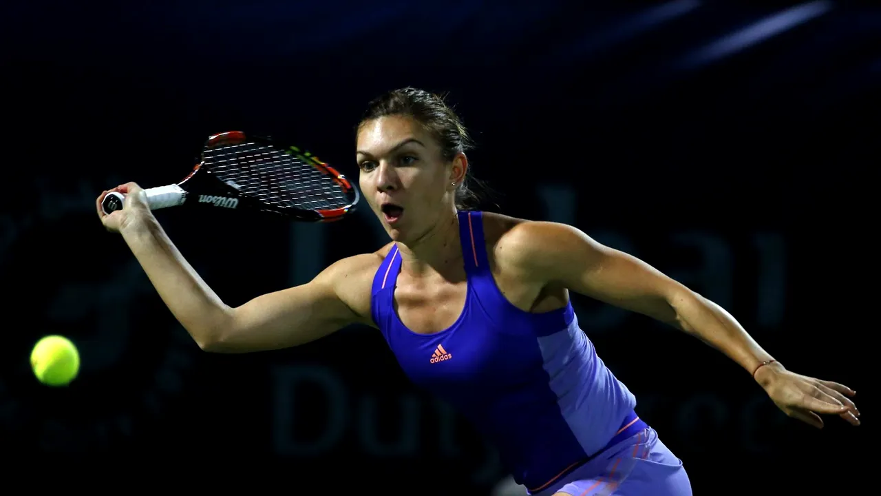 Halep, de 10: 