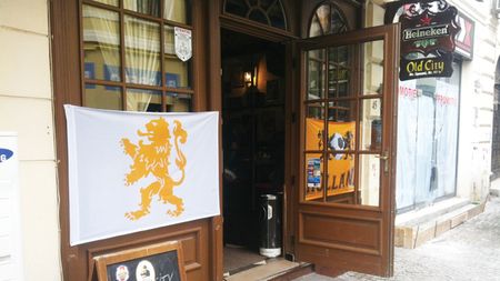 Centrul Vechi i-a primit cu mesaje în olandeză