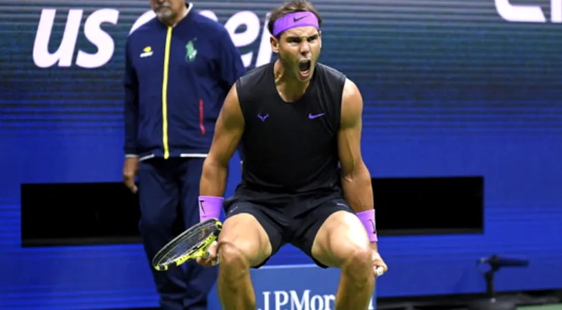 Rafael Nadal a fixat ținta pe titlul de Grand Slam cu numărul 19: s-a calificat în finala US Open 2019. 